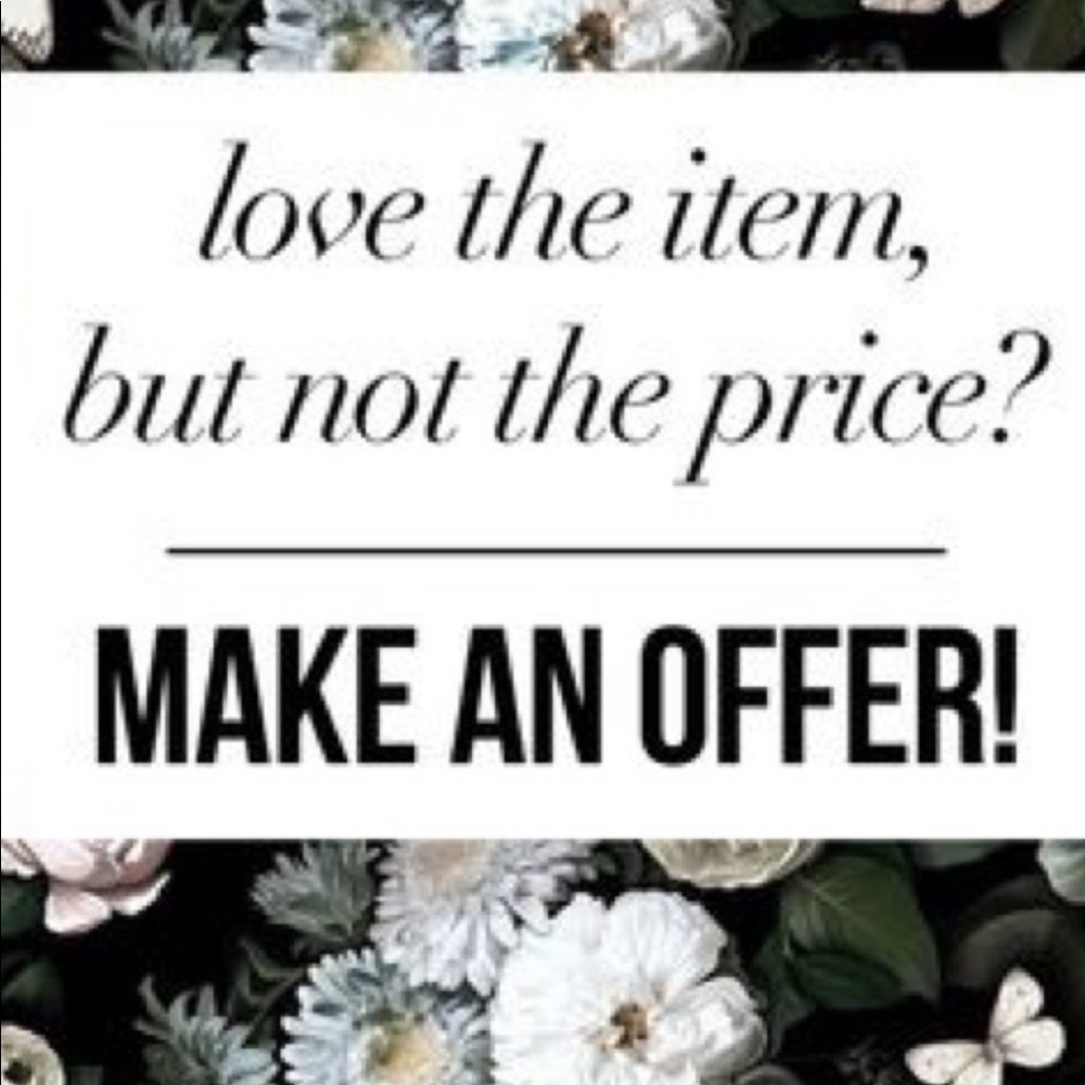 Please, if you see an item that your interested in, put in an offer.